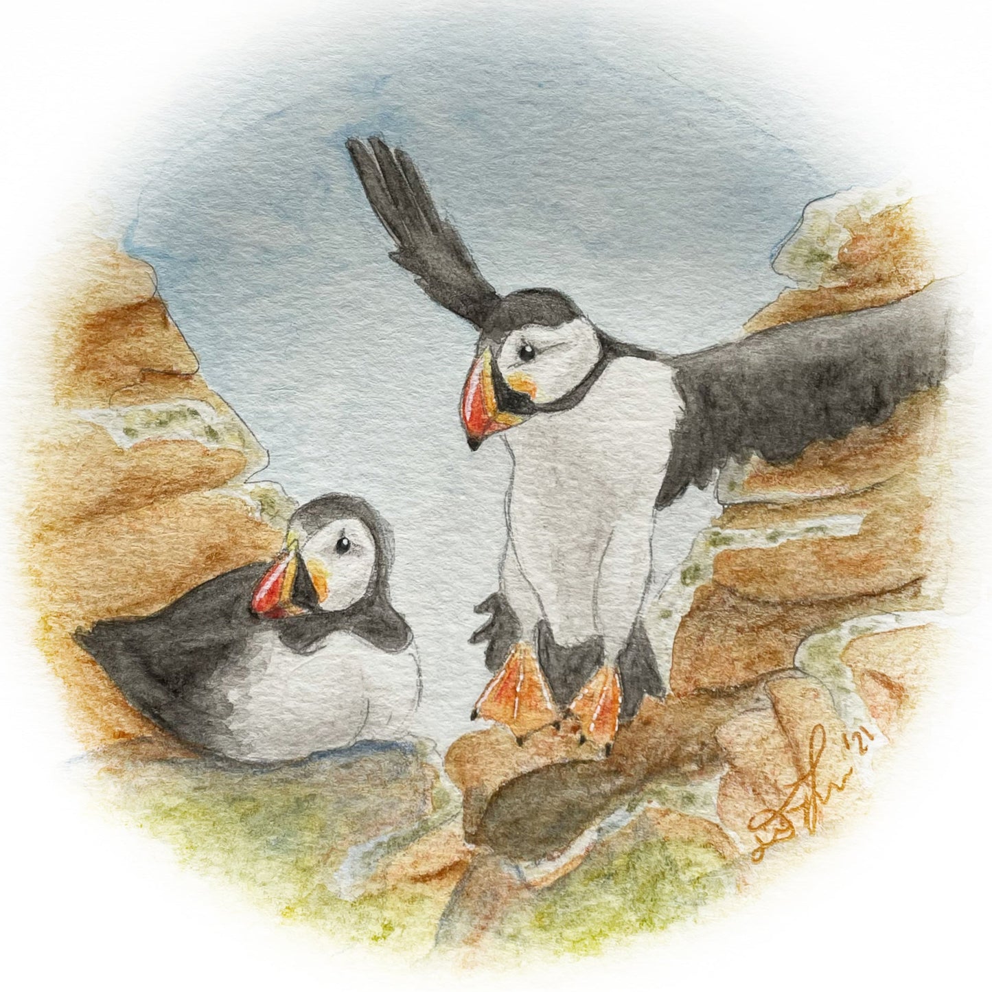 Puffin Print